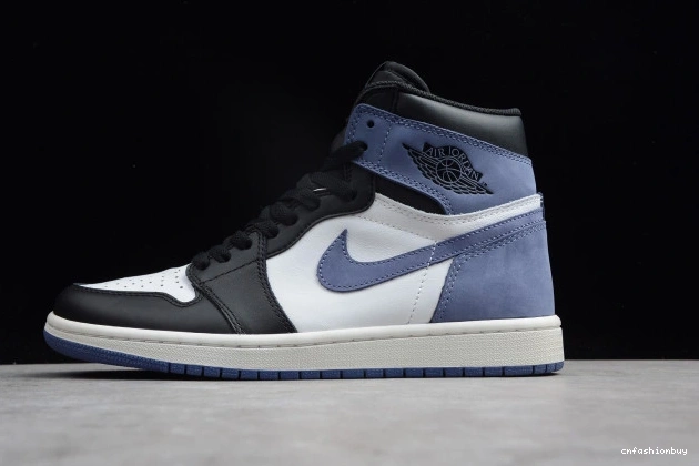 Moon Jordan High 1 555088-115 OG Air Retro Blue 1212